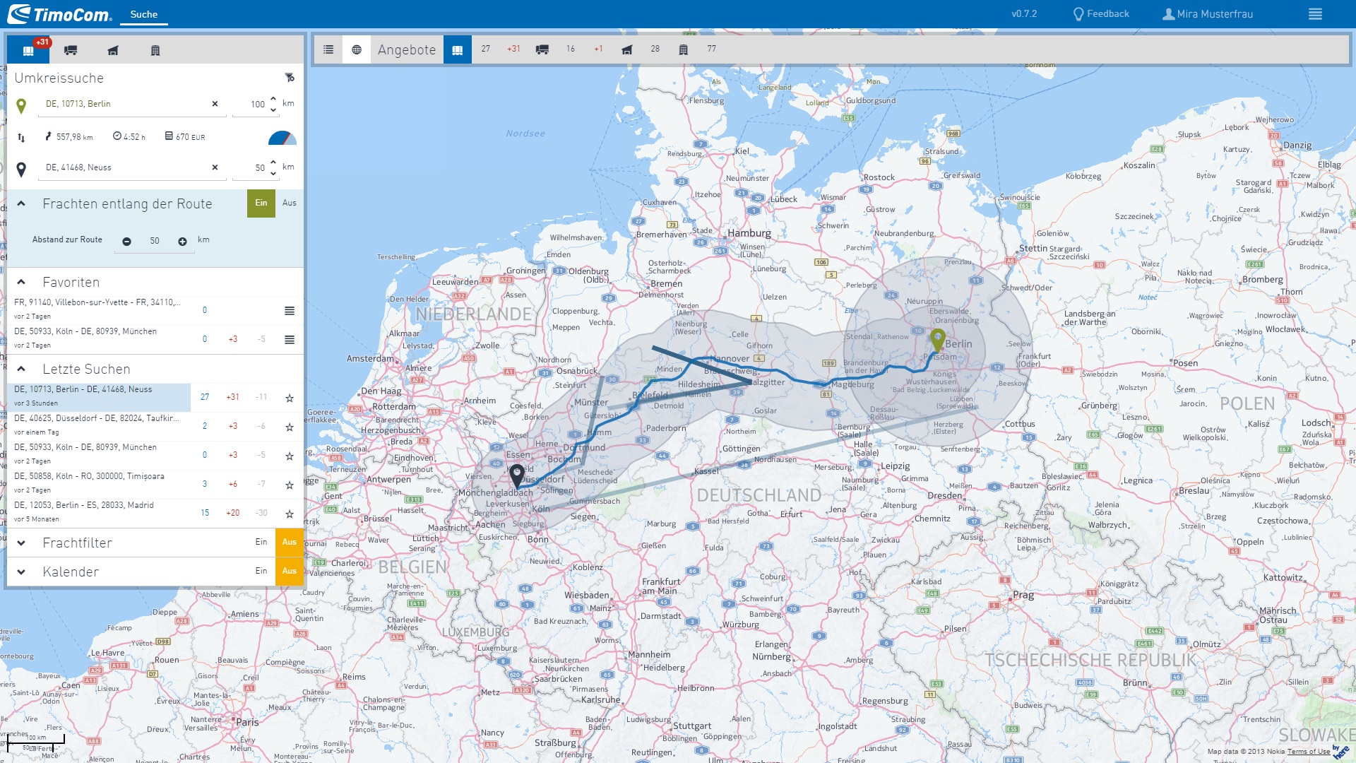 New Aurora UI for HD resolution with map view